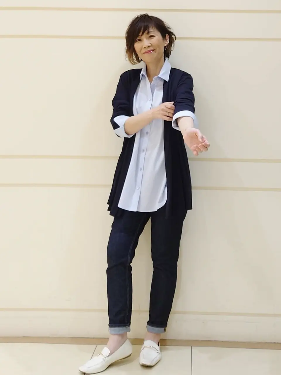 自由区 maruri コーディネート画像