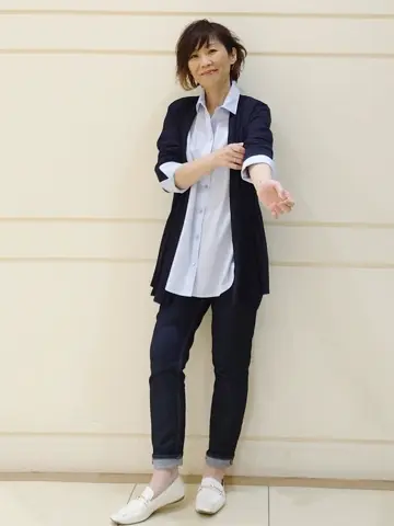 自由区 maruri コーディネート画像