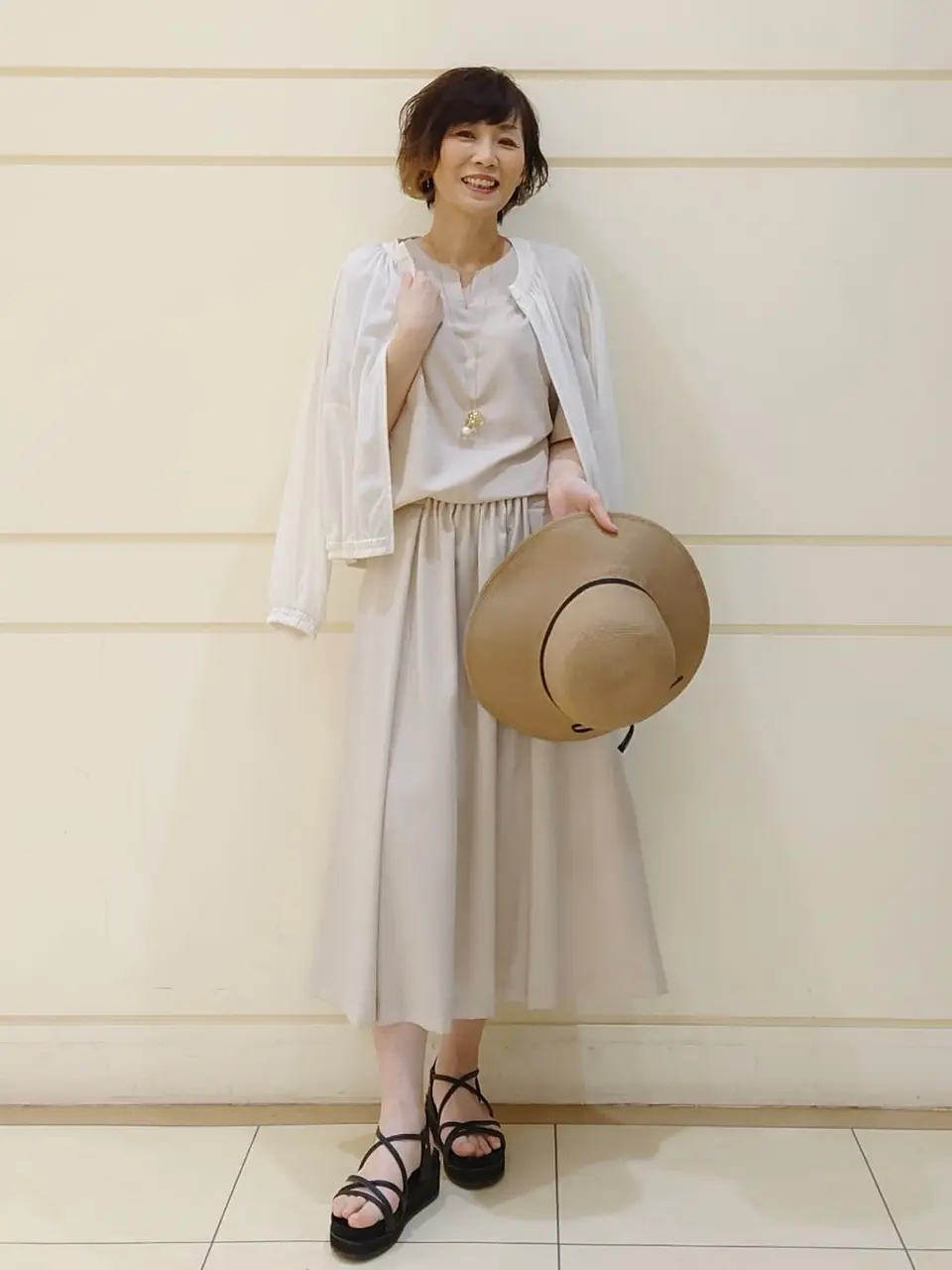 自由区 maruri コーディネート画像