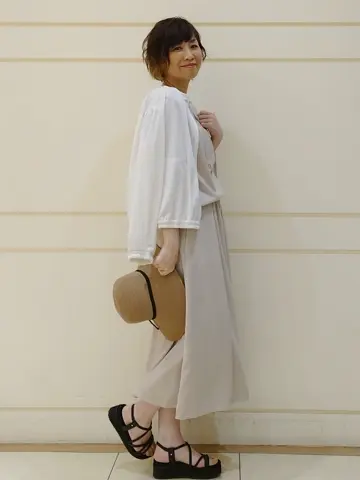 自由区 maruri コーディネート画像