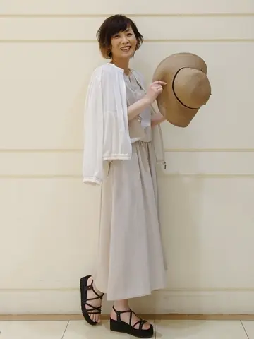 自由区 maruri コーディネート画像