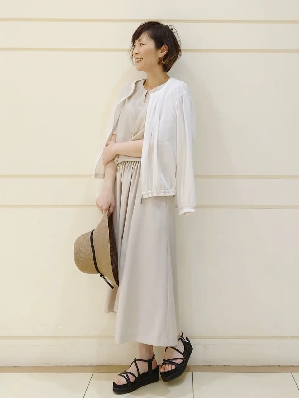 自由区 maruri コーディネート画像