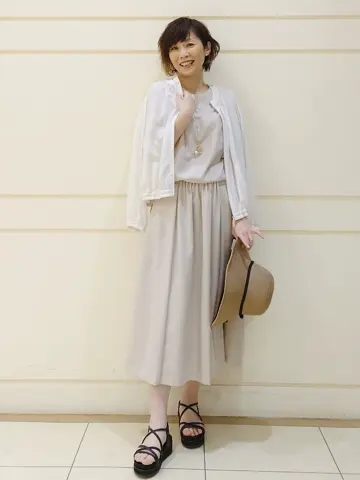 自由区 maruri コーディネート画像