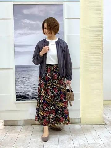 自由区 中鉢 コーディネート画像