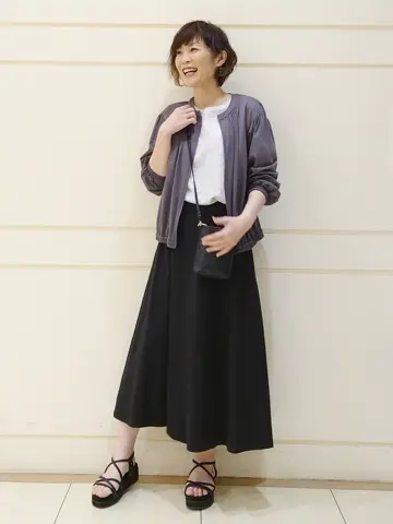 自由区 maruri コーディネート画像