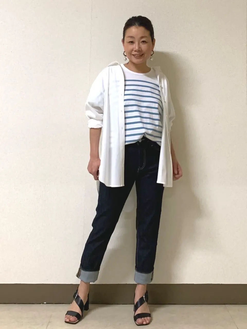 自由区 坂本 コーディネート画像