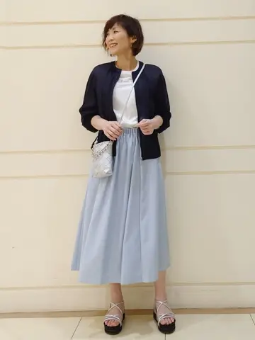 自由区 maruri コーディネート画像