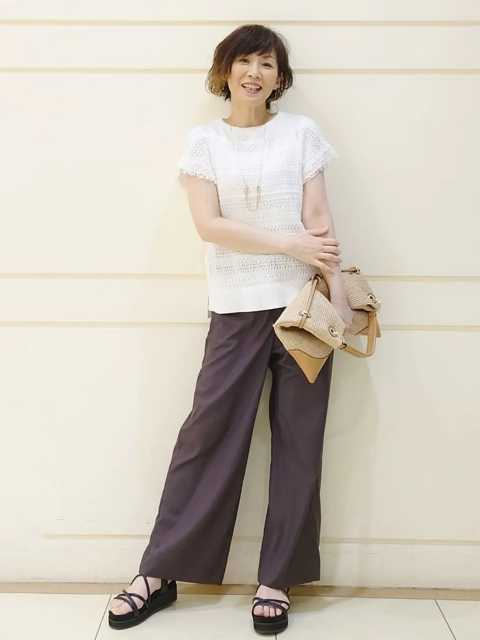 自由区 maruri コーディネート画像