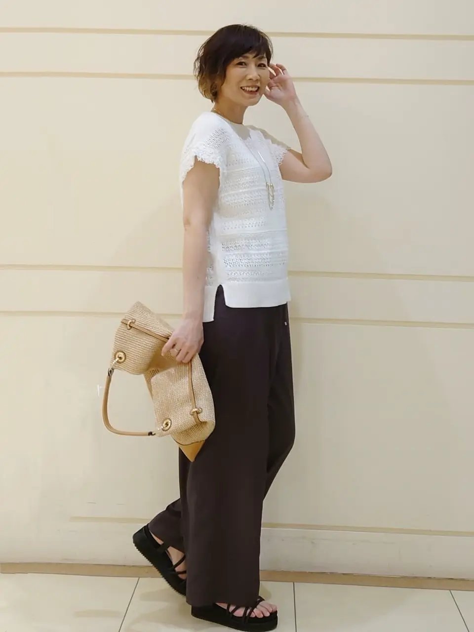 自由区 maruri コーディネート画像