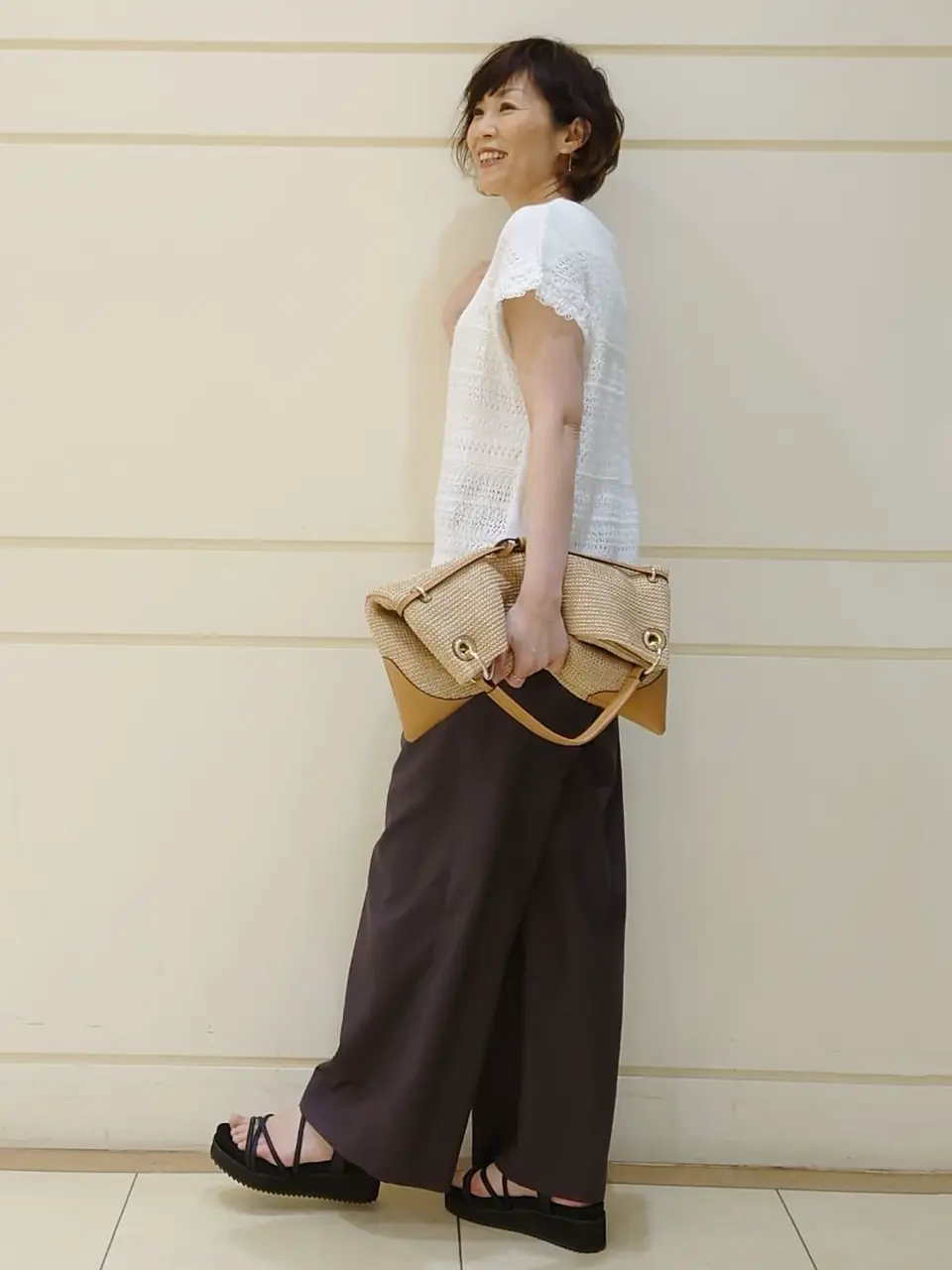 自由区 maruri コーディネート画像