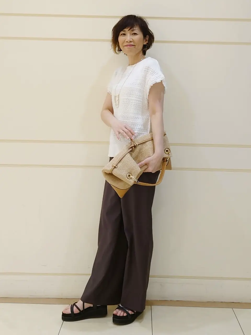 自由区 maruri コーディネート画像