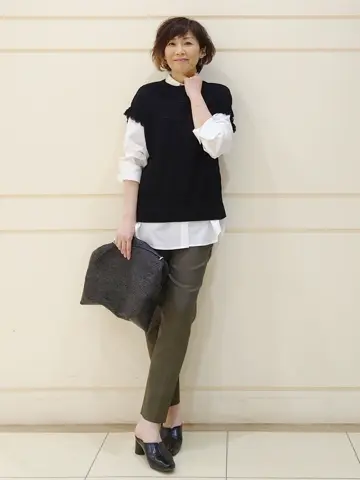 自由区 maruri コーディネート画像