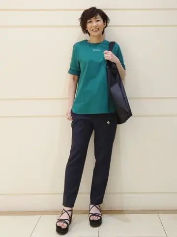 自由区 maruri コーディネート画像