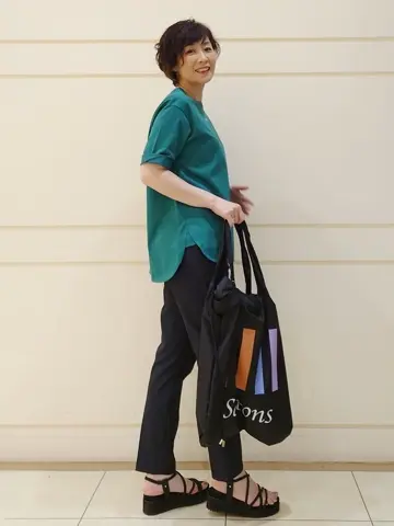 自由区 maruri コーディネート画像