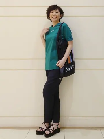 自由区 maruri コーディネート画像