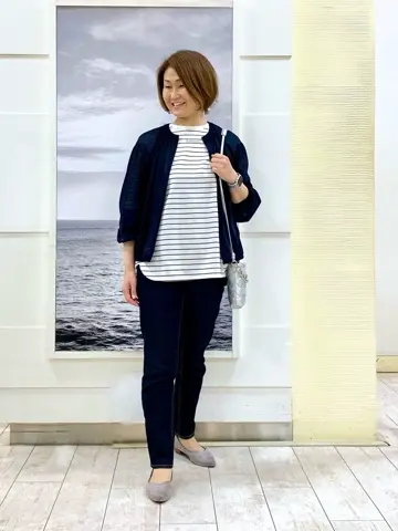 自由区 中鉢 コーディネート画像