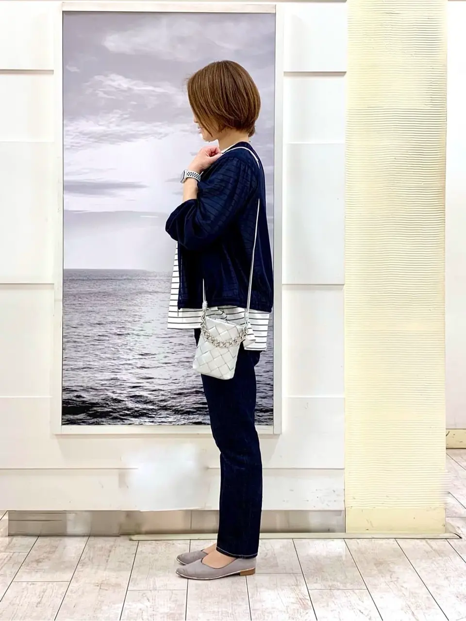 自由区 中鉢 コーディネート画像