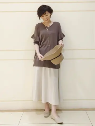 自由区 maruri コーディネート画像