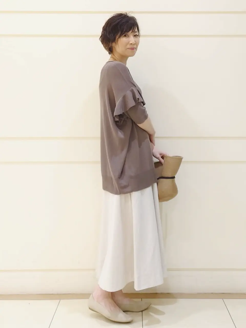 自由区 maruri コーディネート画像