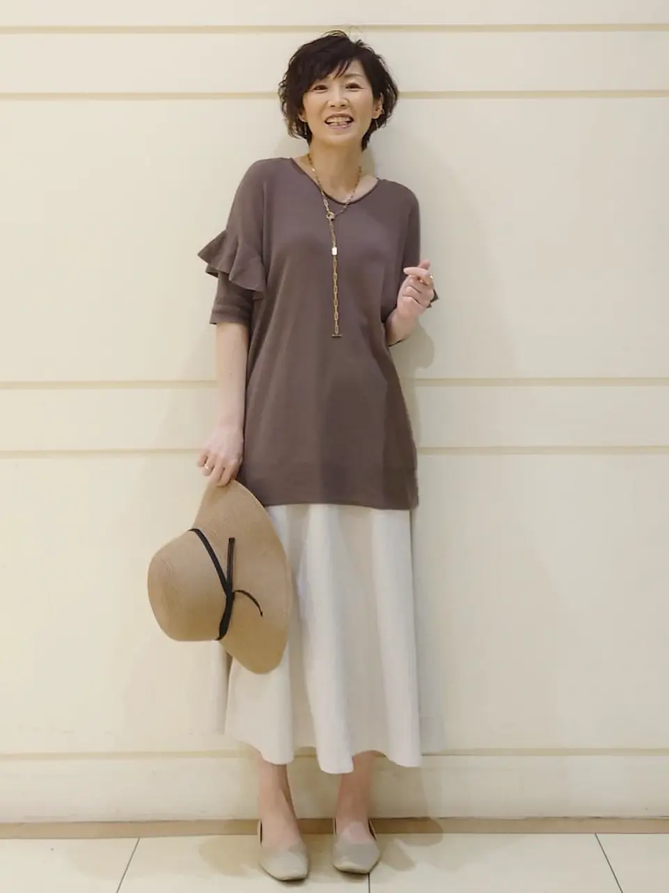 自由区 maruri コーディネート画像