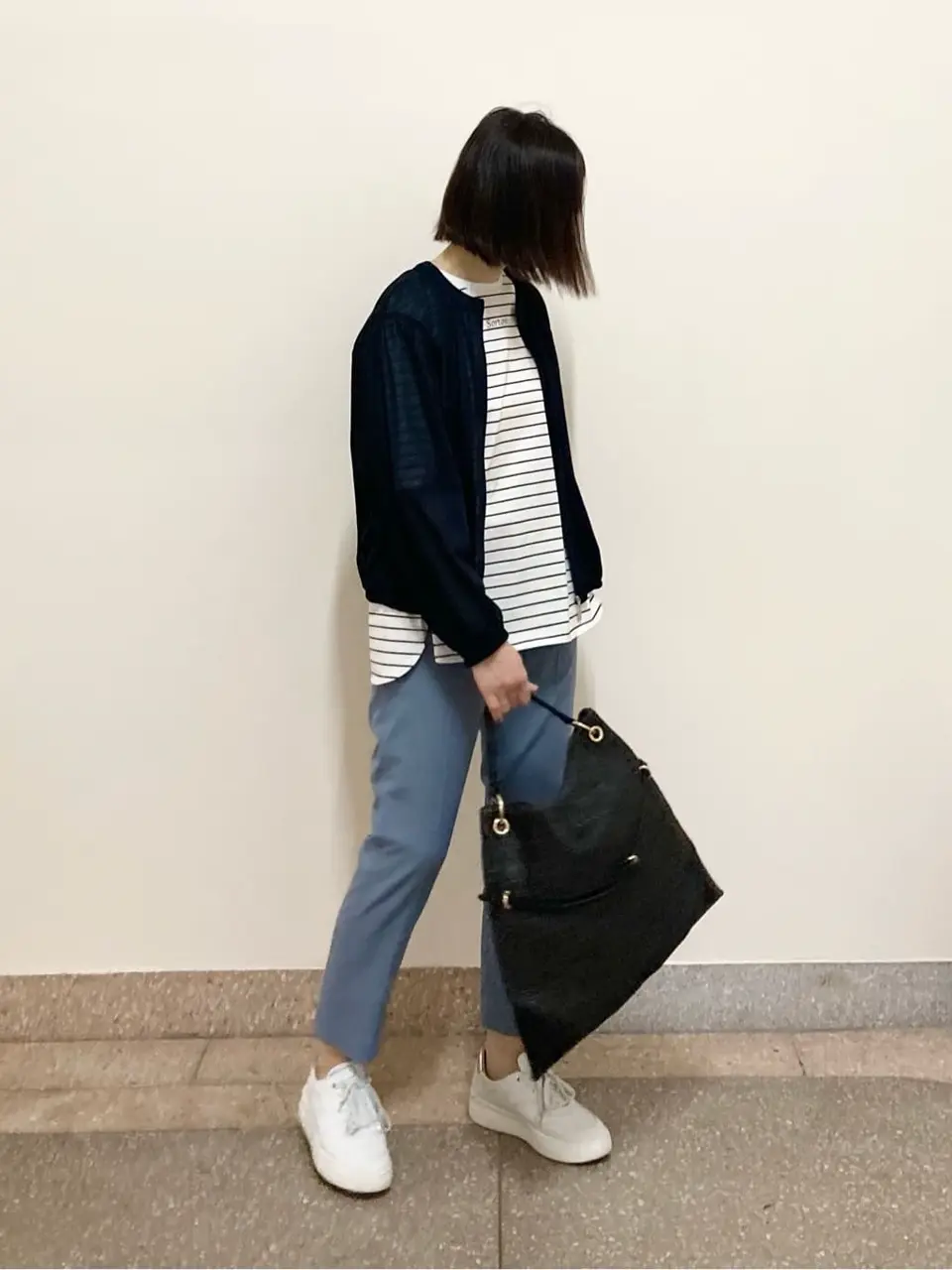 自由区 阿部 コーディネート画像