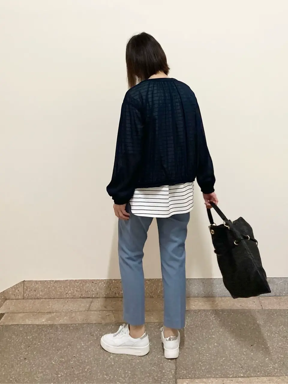 自由区 阿部 コーディネート画像