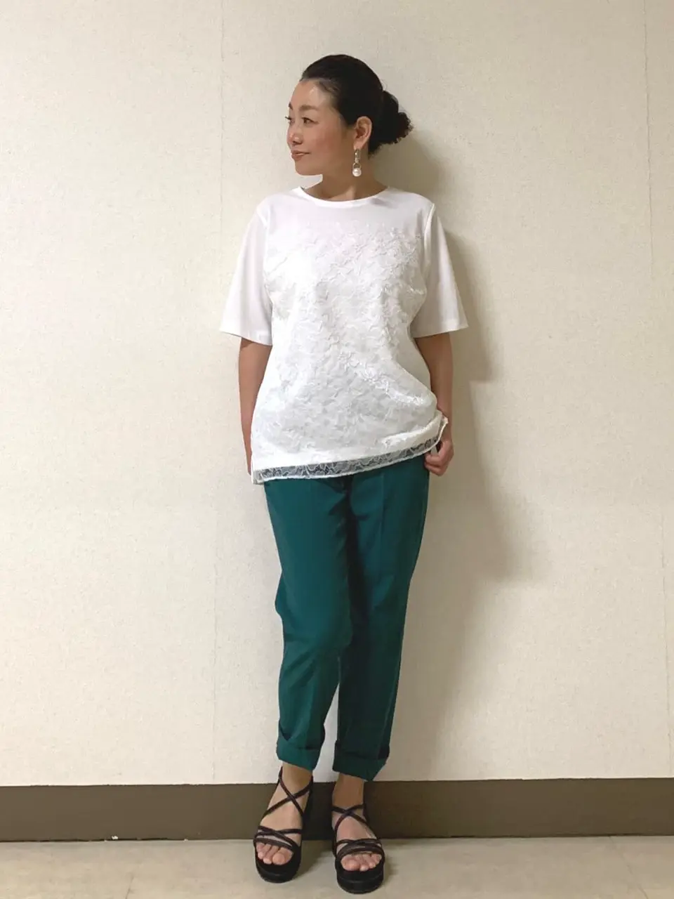 自由区 坂本 コーディネート画像