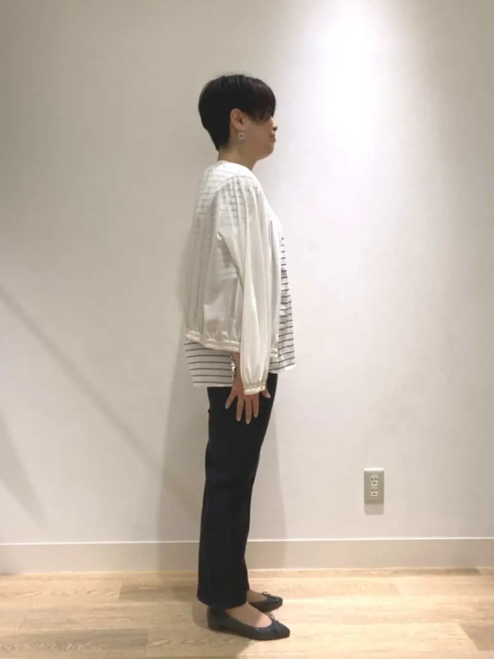 自由区 田中 コーディネート画像