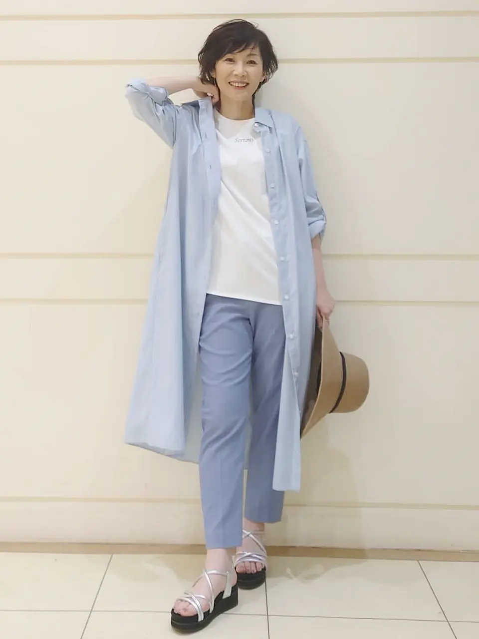 自由区 maruri コーディネート画像