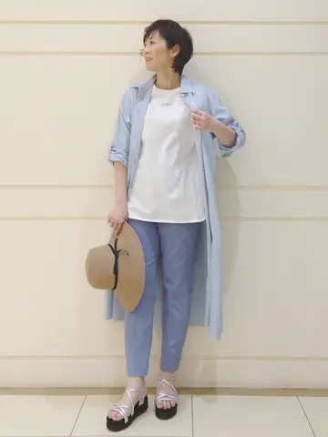 自由区 maruri コーディネート画像