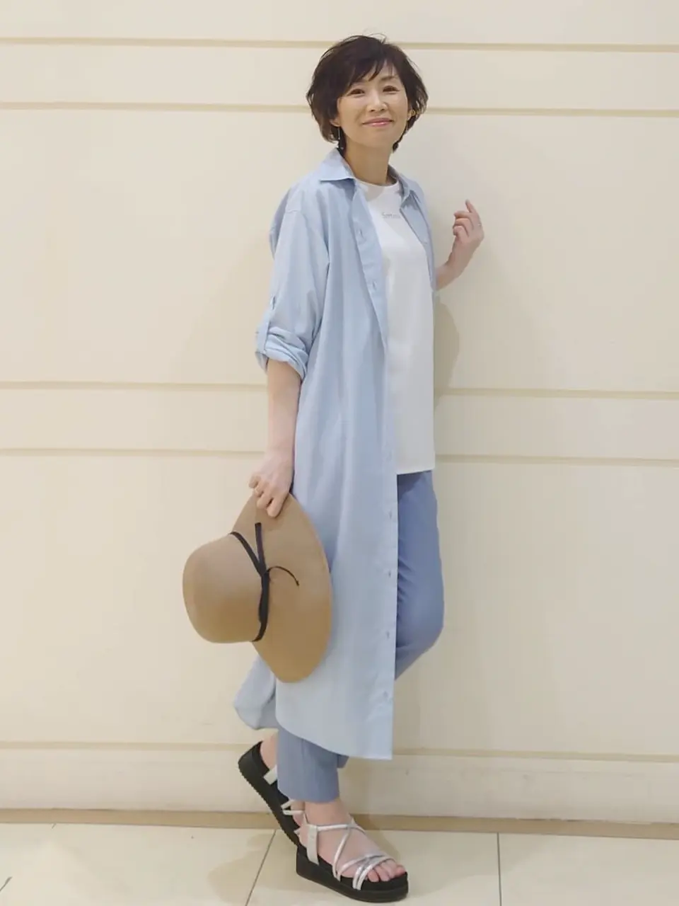 自由区 maruri コーディネート画像