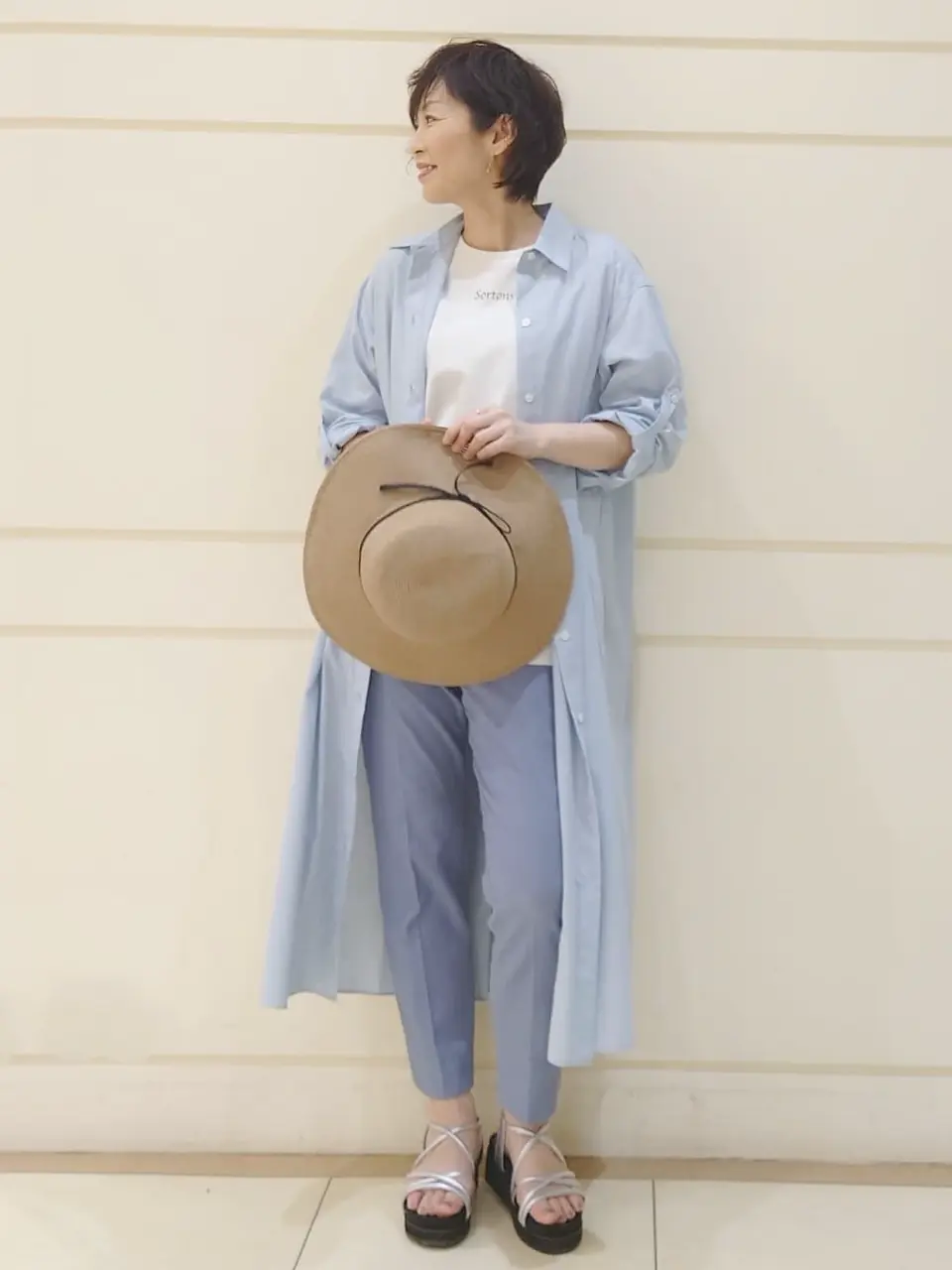 自由区 maruri コーディネート画像