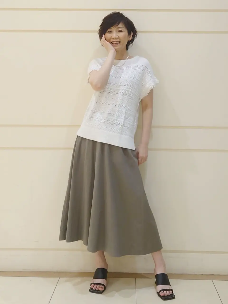 自由区 maruri コーディネート画像