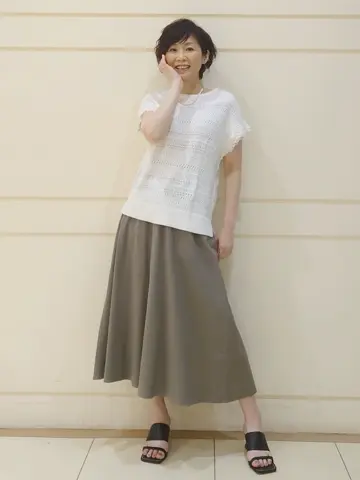 自由区 maruri コーディネート画像