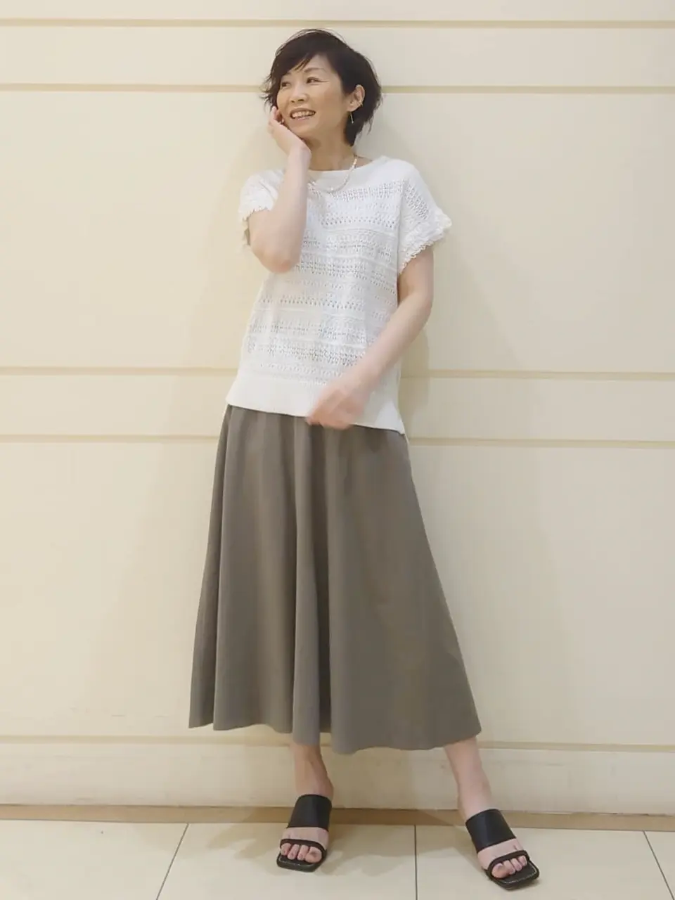 自由区 maruri コーディネート画像