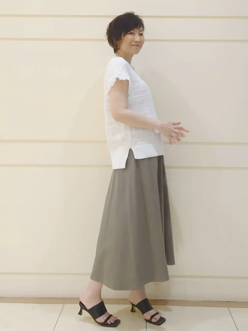 自由区 maruri コーディネート画像