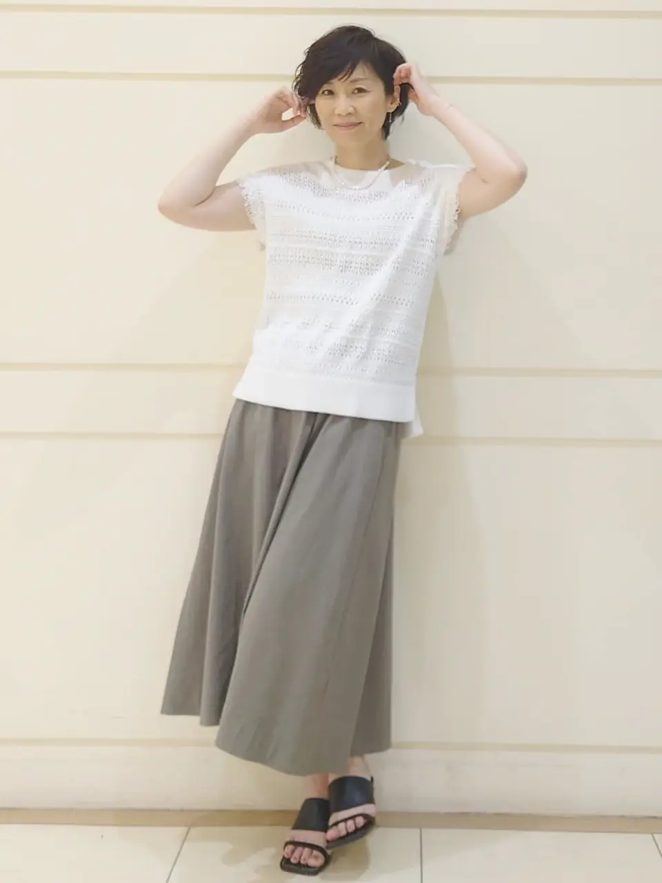 自由区 maruri コーディネート画像