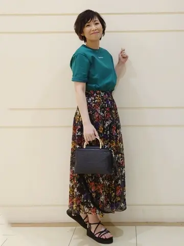 自由区 maruri コーディネート画像