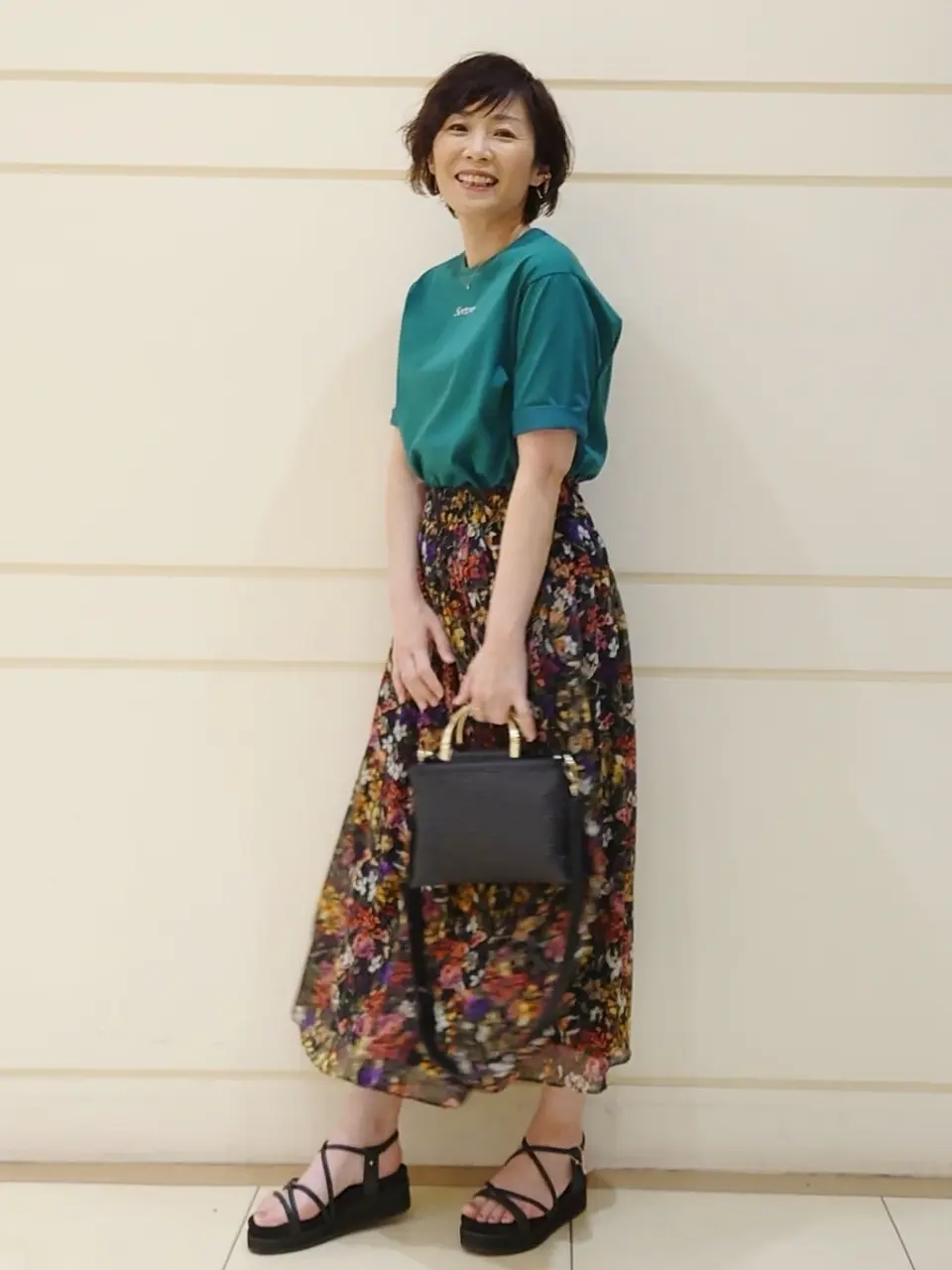 自由区 maruri コーディネート画像