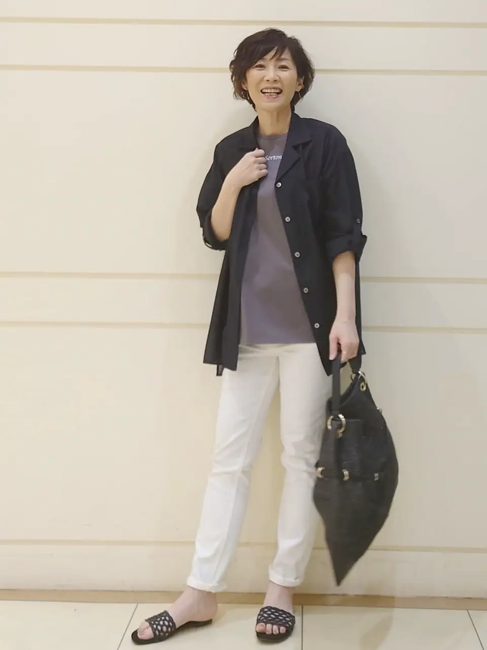 自由区 maruri コーディネート画像