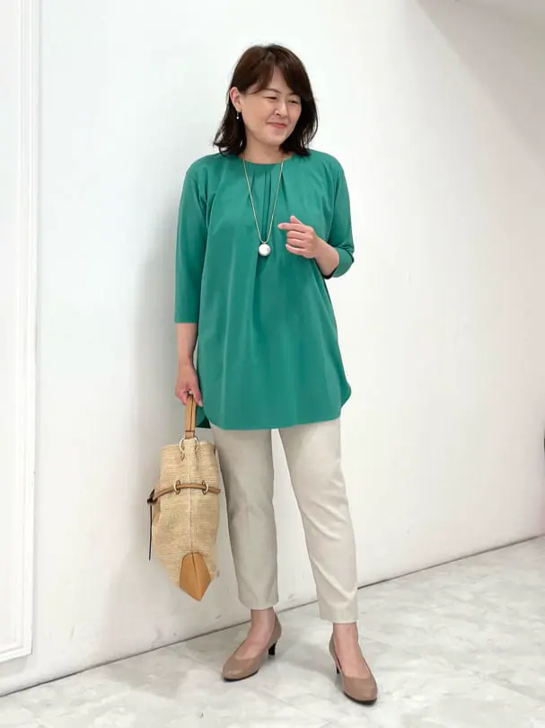 自由区 大野 コーディネート画像