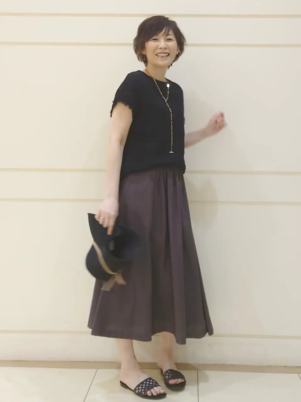 自由区 maruri コーディネート画像