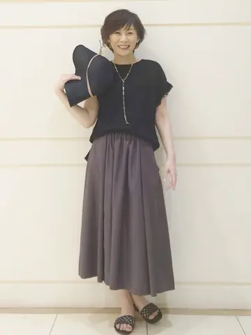 自由区 maruri コーディネート画像