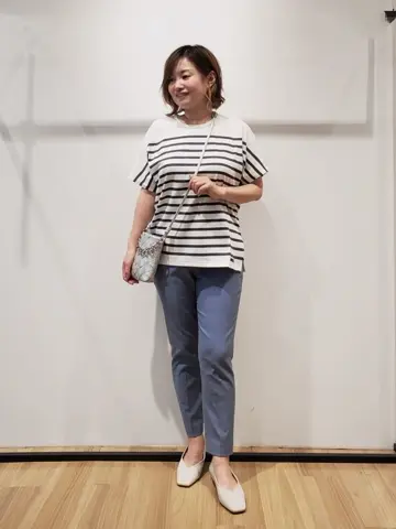 自由区 eri コーディネート画像