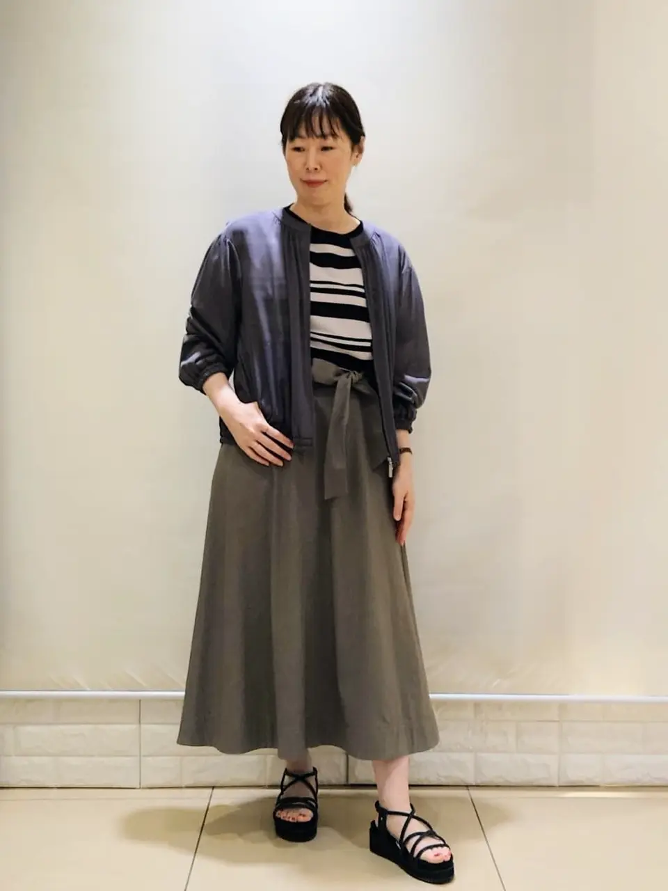 自由区 田辺 コーディネート画像