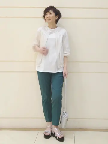 自由区 maruri コーディネート画像