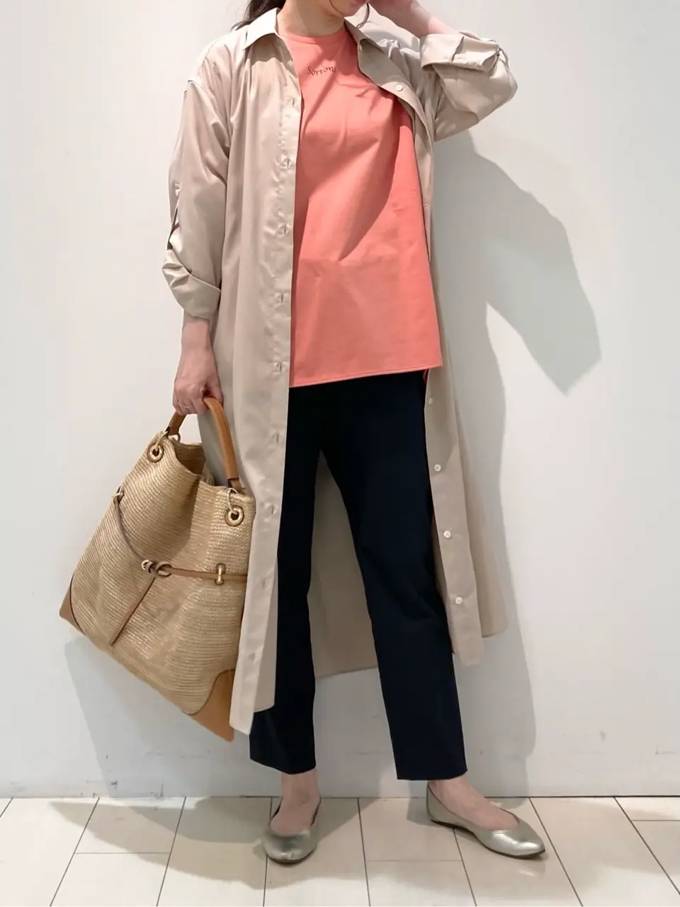 自由区 檀 コーディネート画像