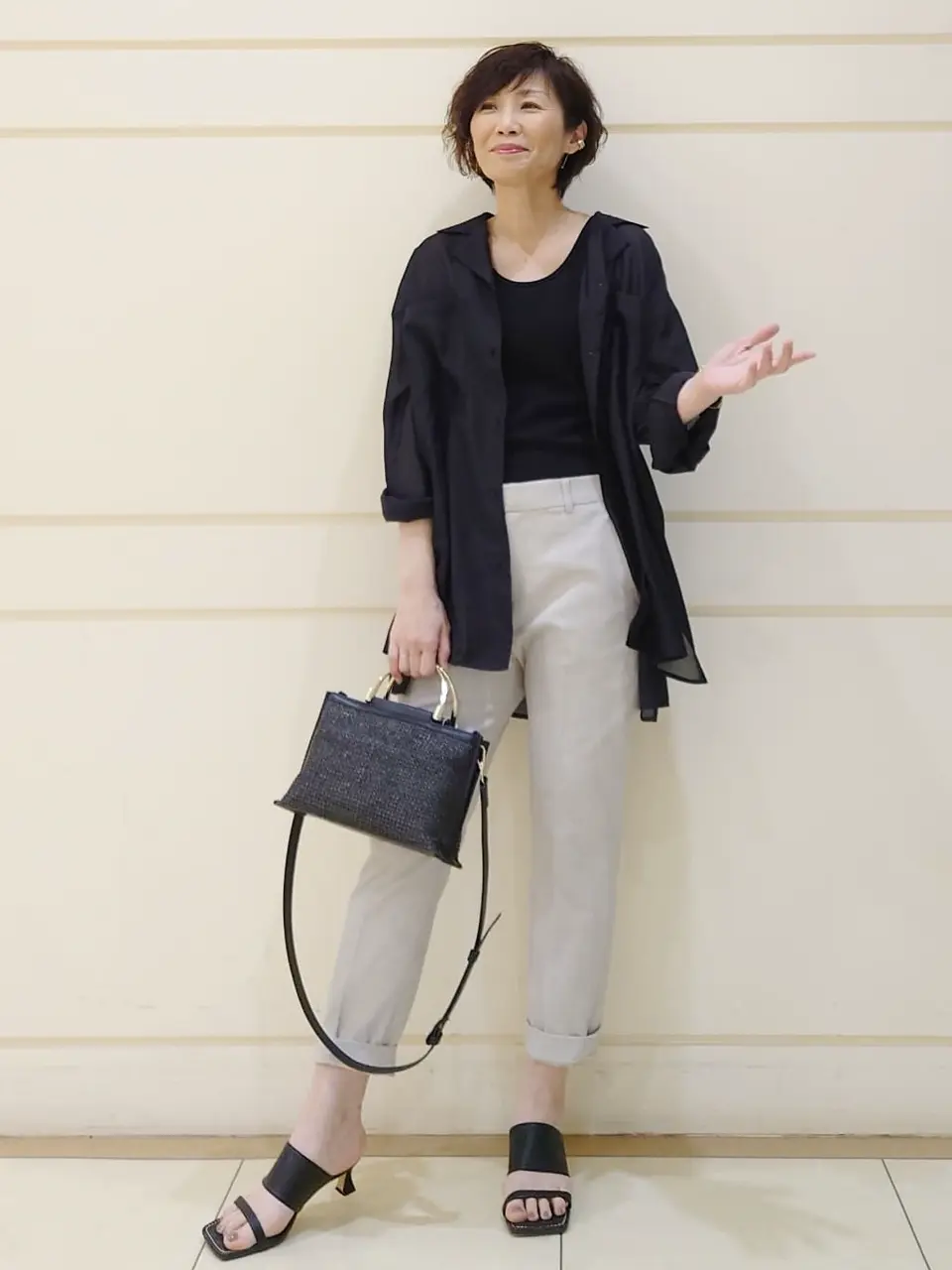 自由区 maruri コーディネート画像