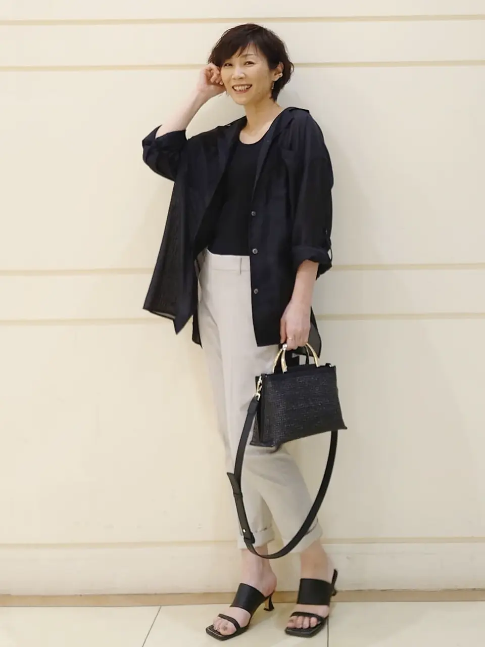 自由区 maruri コーディネート画像