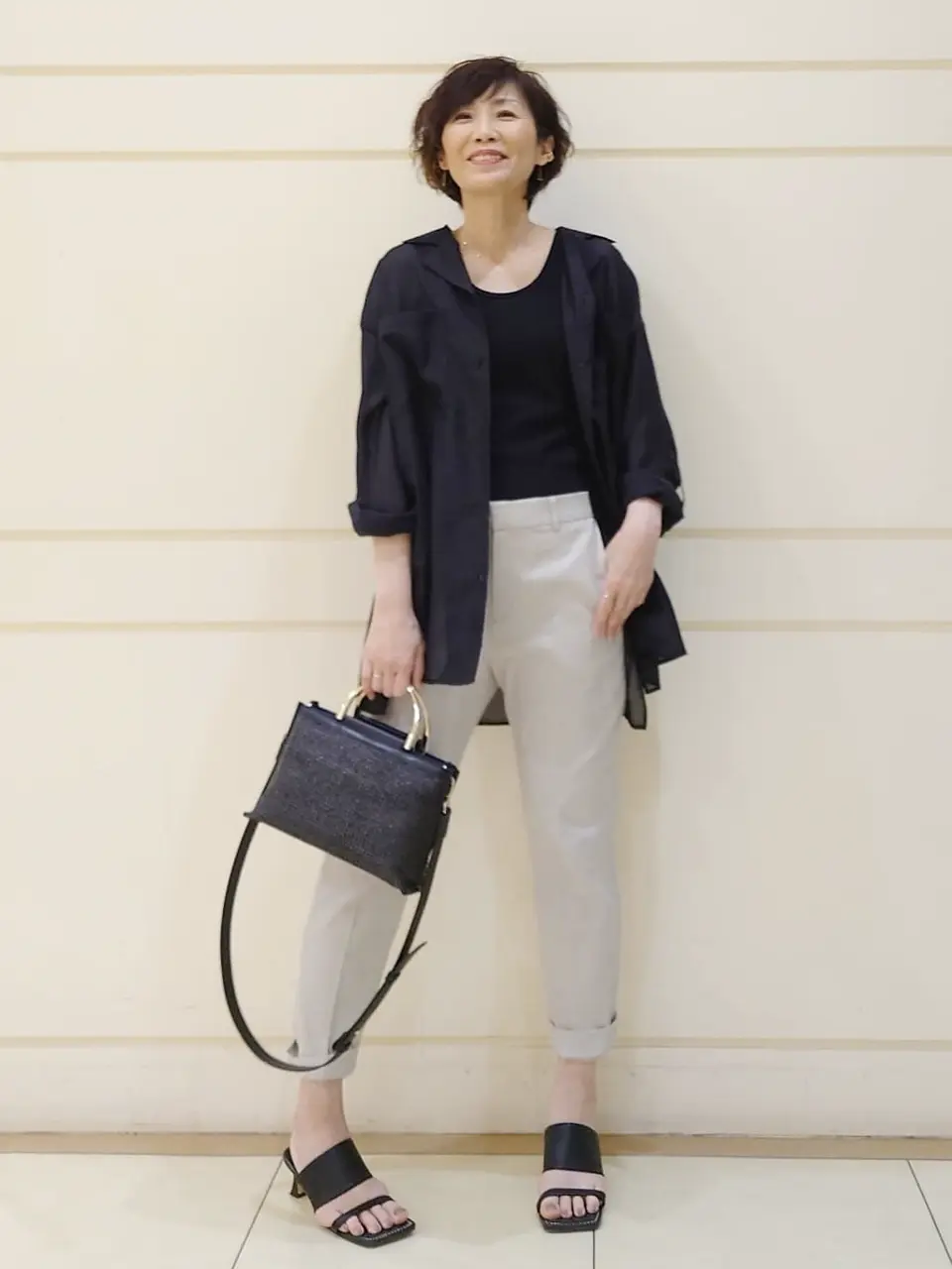 自由区 maruri コーディネート画像